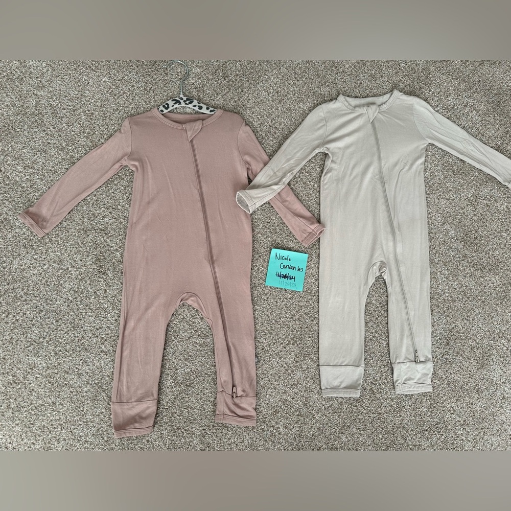 SOLD Kyte Baby Zipper Rompers